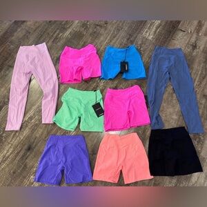 Alphalete Activewear Shorts & Leggings Bundle